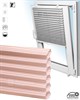 штора плиссе ГОФРЕ ТРЕНТО на пластиковые окна int_1-019-PG6 - фото 6090